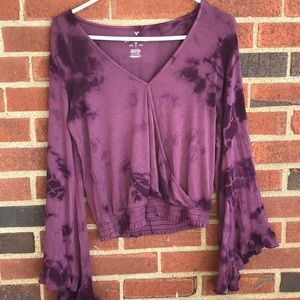 American Eagle Bell Bottom Shirt